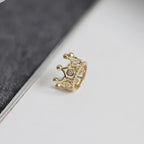 14K Gold Magic Love Crown Necklace