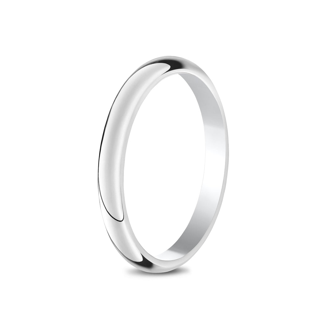 3mm Dome Wedding Band