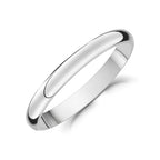 3mm Dome Wedding Band