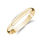 3mm Dome Wedding Band