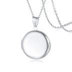Heart Locket Pendants for Women Men Openable Photo Frame Stainless Steel Jewellery