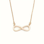 Stainless Steel Infinity Symbol Pendant Necklace