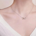 Stainless Steel Infinity Symbol Pendant Necklace