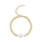 Freshwater Pearl Chain Bracelet