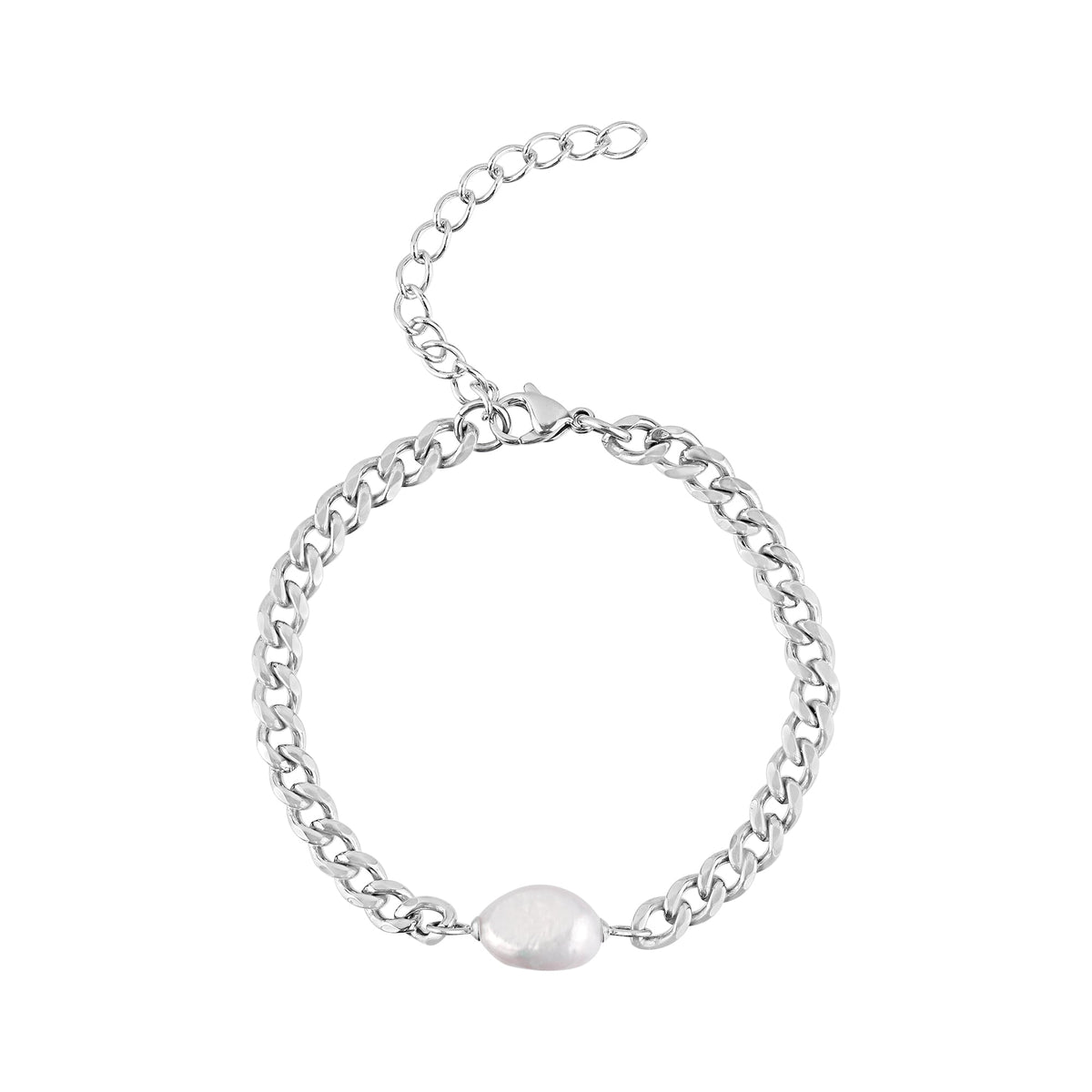 Freshwater Pearl Chain Bracelet