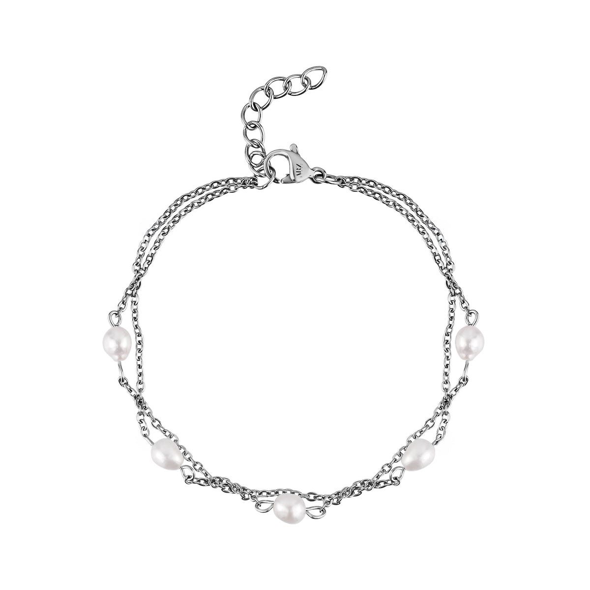 Freshwater Pearl Station Bracelet