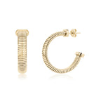 Tubogas Hoop Earrings