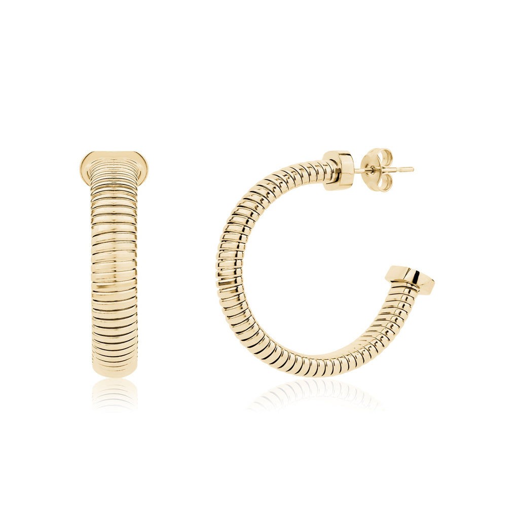 Tubogas Hoop Earrings