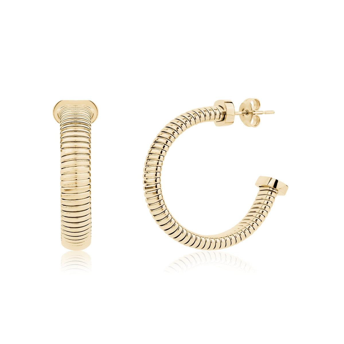 Tubogas Hoop Earrings